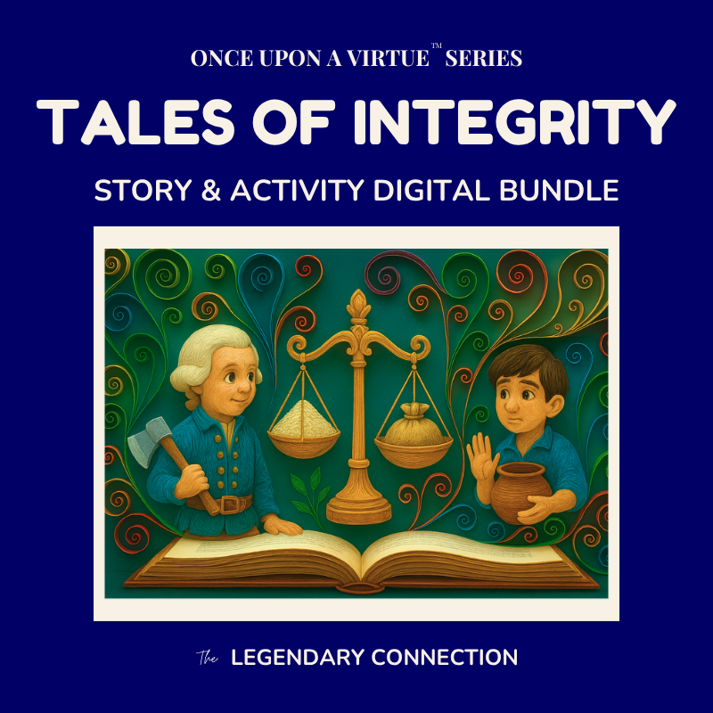 Once Upon a Virtue Tales of Integrity digital download cover.