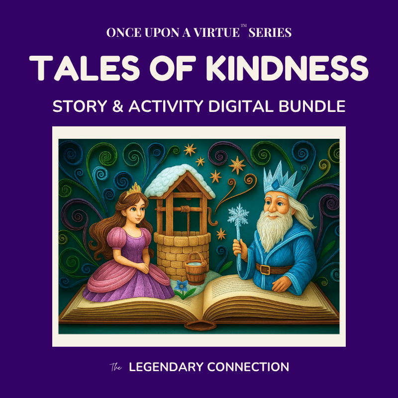 Once Upon a Virtue Tales of Kindness digital download cover.