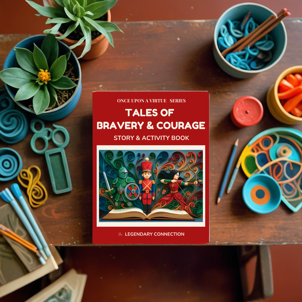Once Upon A Virtue: Tales of Bravery and Courage Book